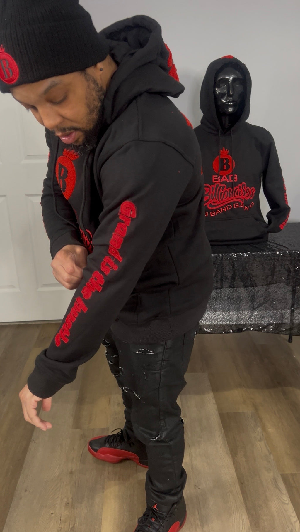 Bag Billionaires (Flu Game 12's) Hoodie
