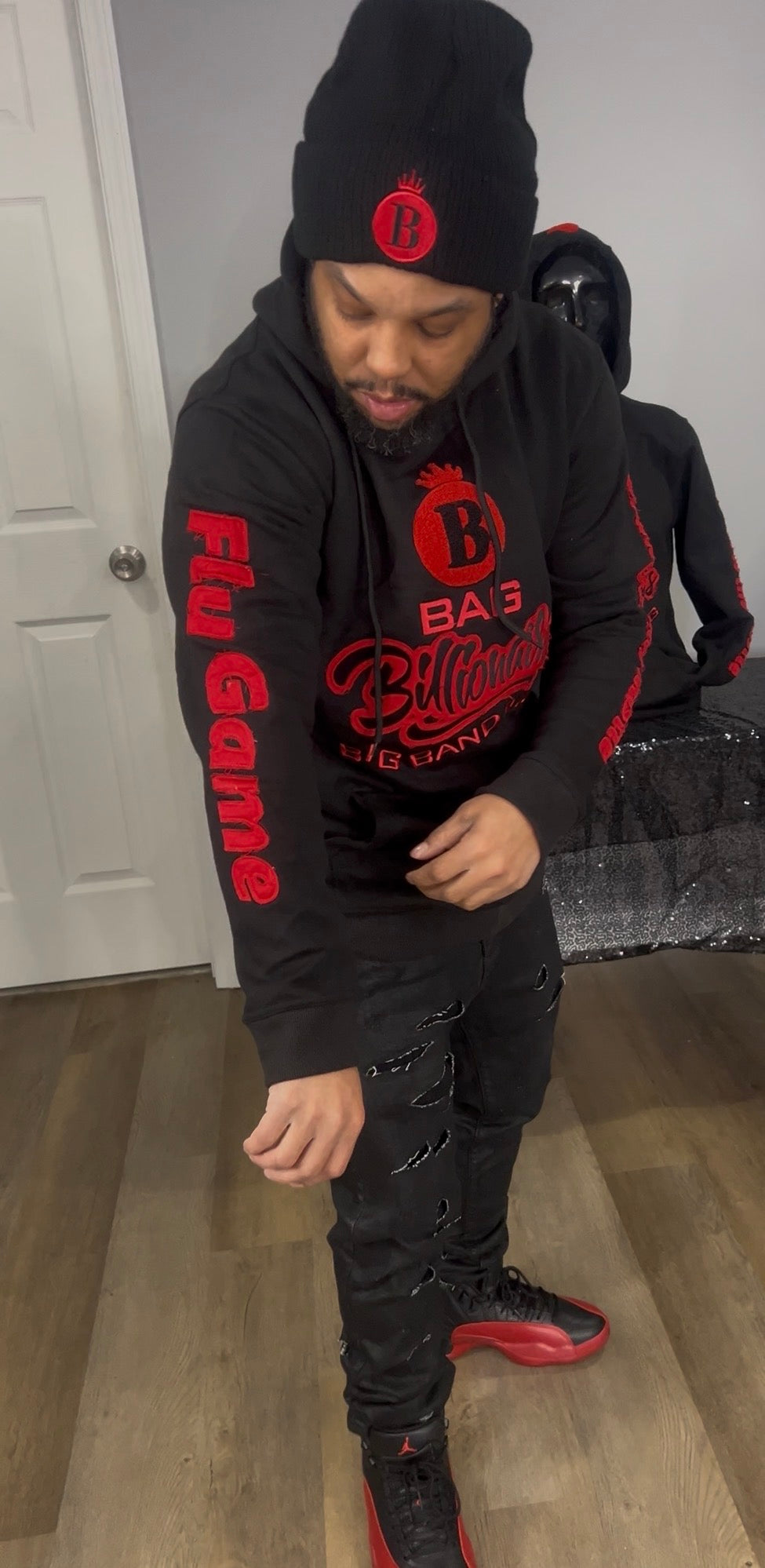 Bag Billionaires (Flu Game 12's) Hoodie