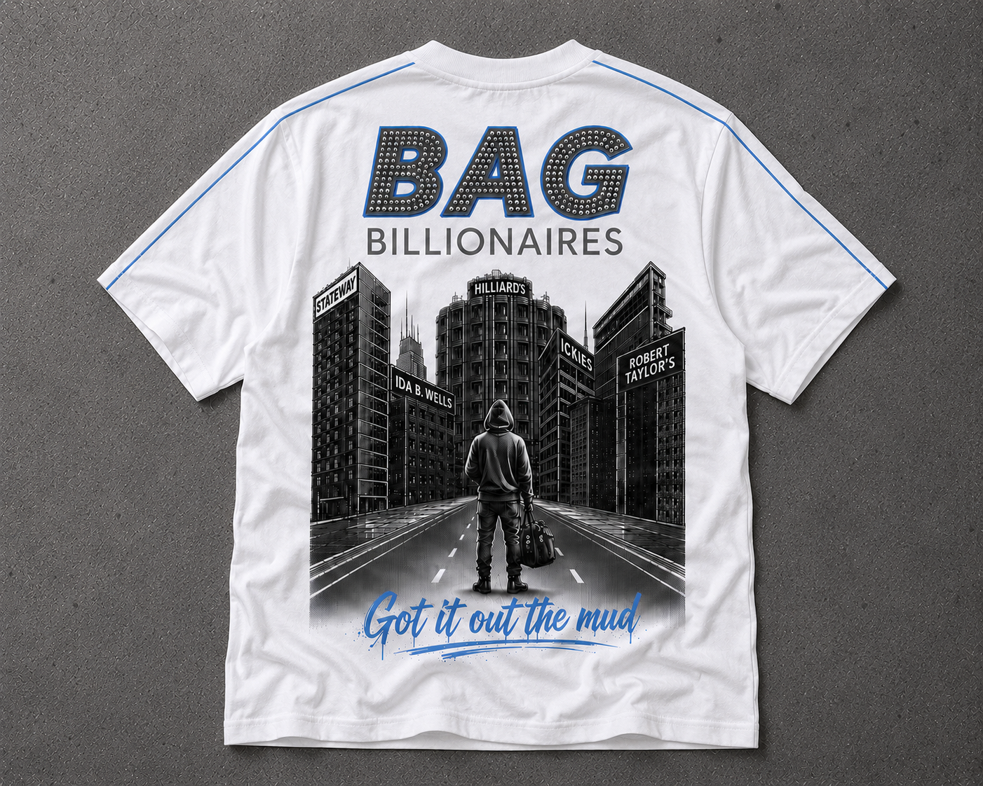 Bag Billionaires (Chi City) Tee (white)