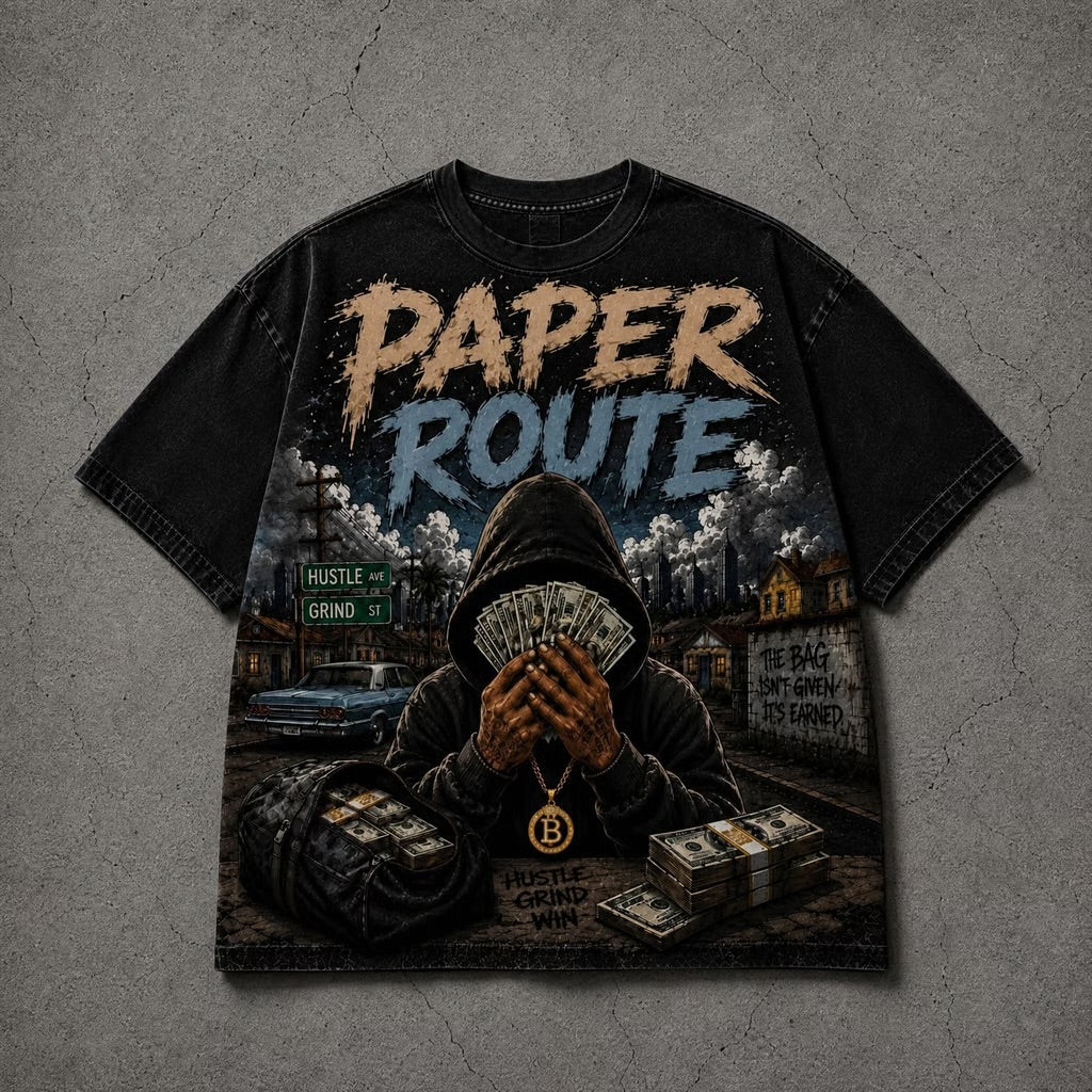 Paper Route Tee (Black)