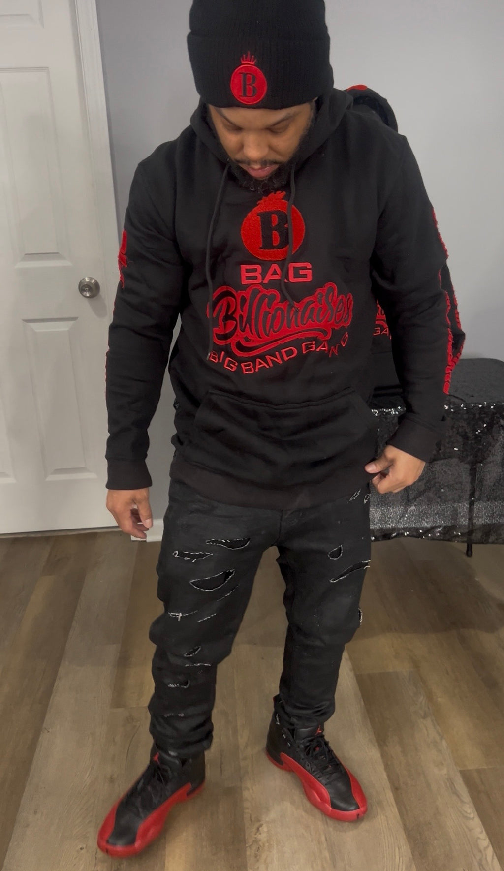 Bag Billionaires (Flu Game 12's) Hoodie