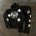 Mighty Fly Jogging Suit Black (stars)
