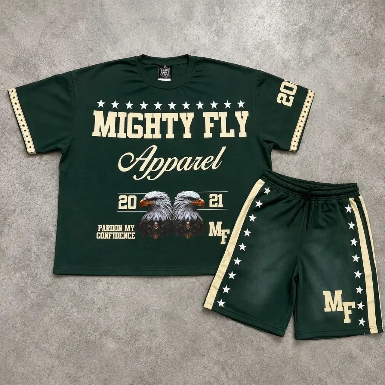 Mighty Fly Boxy Tee and Shorts Set