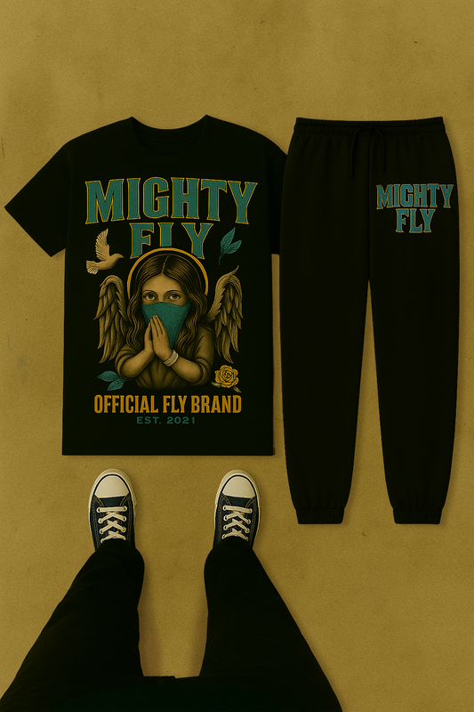 Mighty Fly (Lady Angel) Jogger & Tee Set