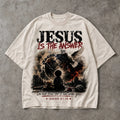 Jesus is the Answer Tee (Cream)