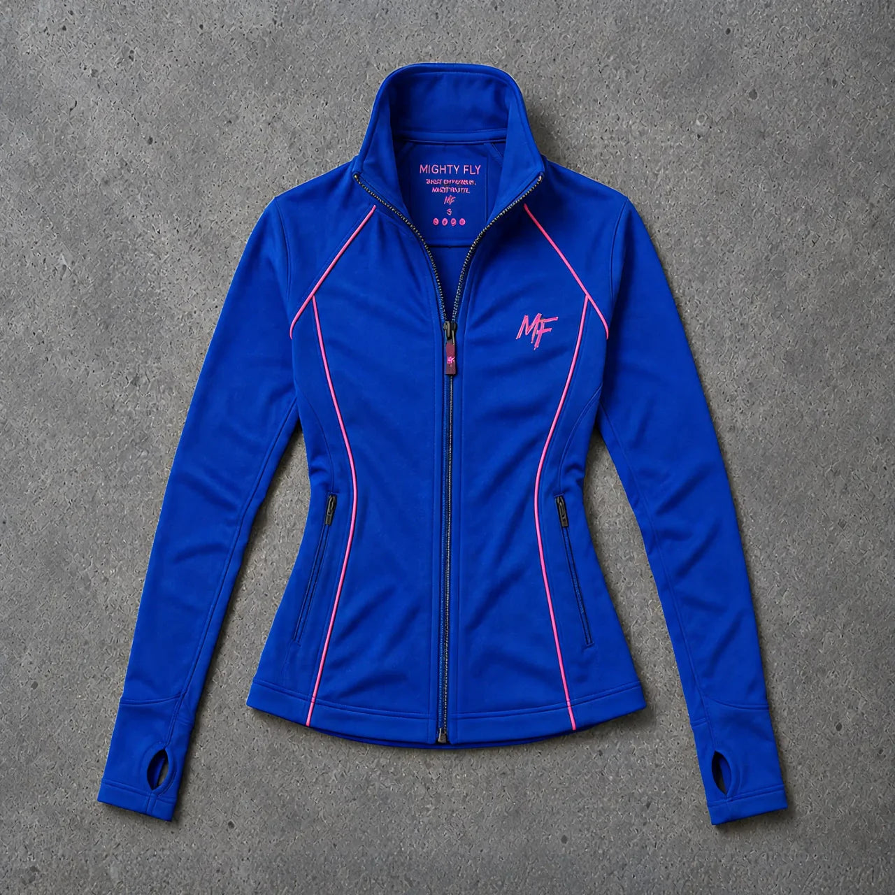 Mighty Fly Ladies Active Jacket (Blue)