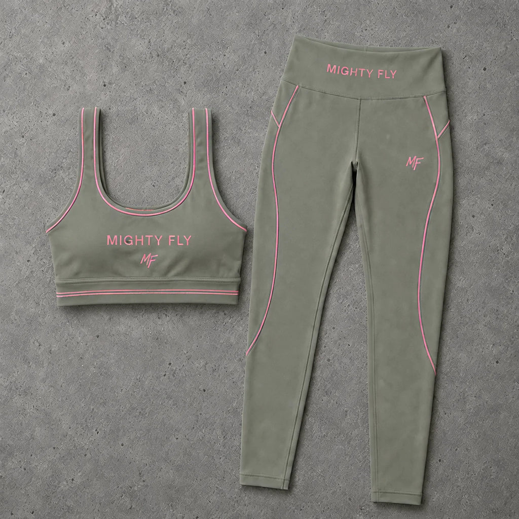 Mighty Fly Ladies Active Set (Olive)