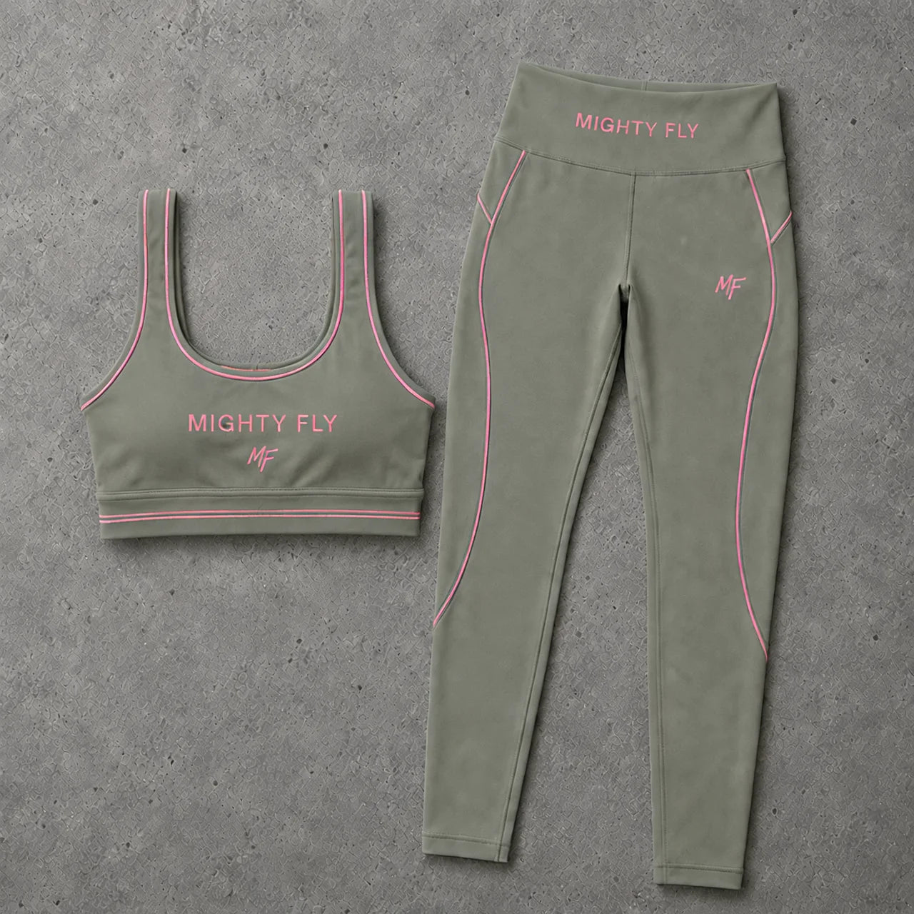 Mighty Fly Ladies Active Set (Olive)
