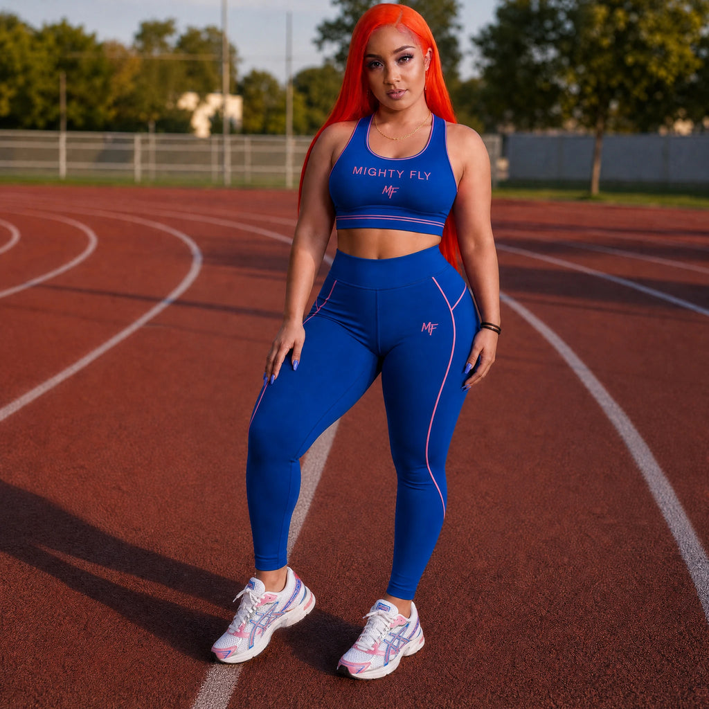 Mighty Fly Ladies Active Set (Blue)