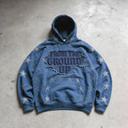 From The Ground Up - Heavyweight Distressed Hoodie