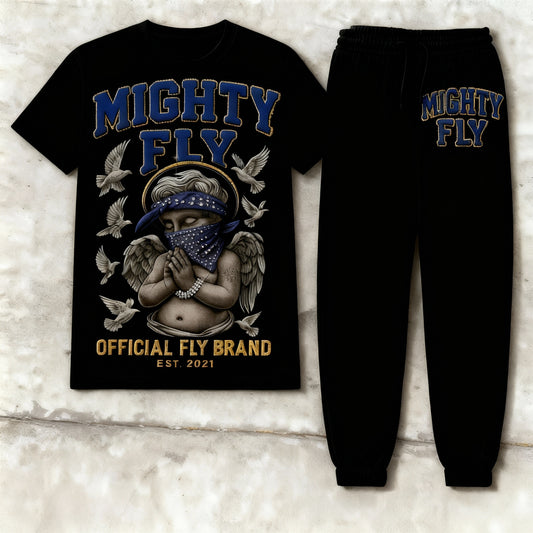 Mighty Fly (Angel) Jogger & Tee Set