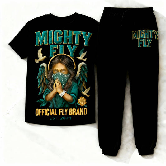 Mighty Fly (Lady Angel) Jogger & Tee Set